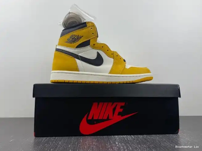 Boostmaster lin Yellow DZ5485-701 Jordan High Ochre 1 OG Air 0509